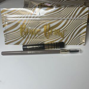 Belle Beauty Brave Brow Taupe Waterproof Eyebrow Pencil and Brave Brow Gel